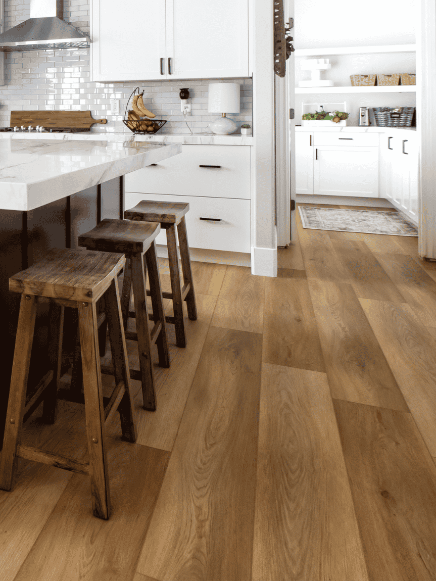 kitchen flooring installation by bowcutts