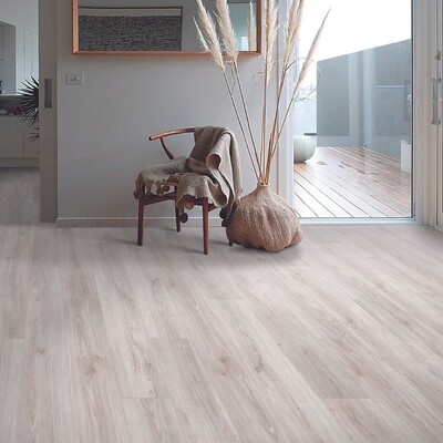 laminate flooring in a hallway
